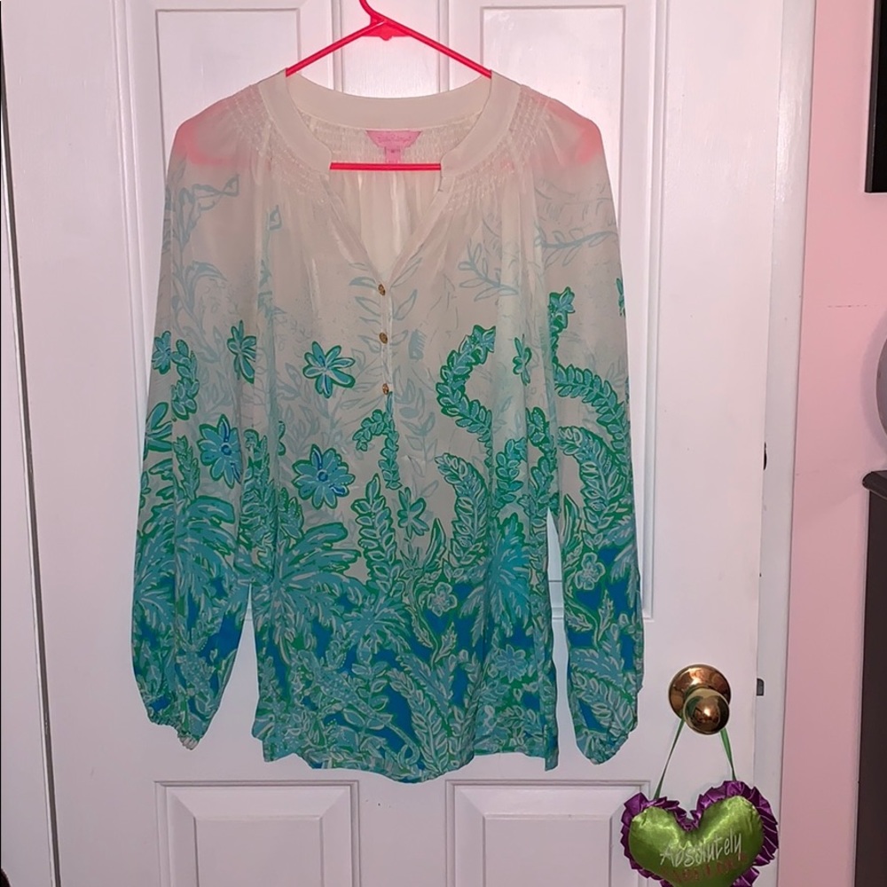 EUC Lilly Pulitzer Top